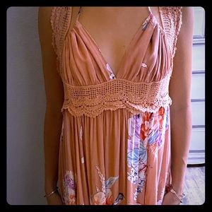 Strappy maxi dress